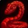 Icone monture Rênes de serpent-nuage cramoisi