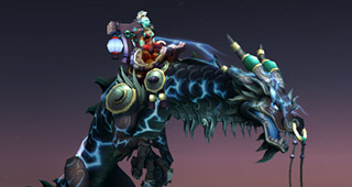 Rênes de serpent-nuage d'onyx fulminant - Monture World of Warcraft