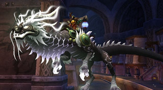 Rênes de serpent-nuage céleste onyx - Monture World of Warcraft