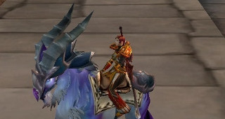 Rênes de talbuk de guerre cobalt - Monture World of Warcraft