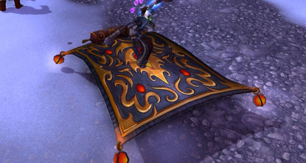 Tapis rampant - Monture World of Warcraft