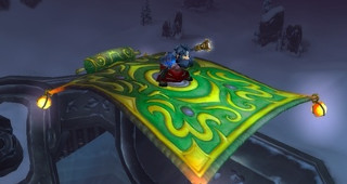 Tapis volant monture WoW Wrath of the Lich King