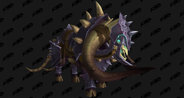 Tauralus cuirassé dressé au combat - Monture World of Warcraft