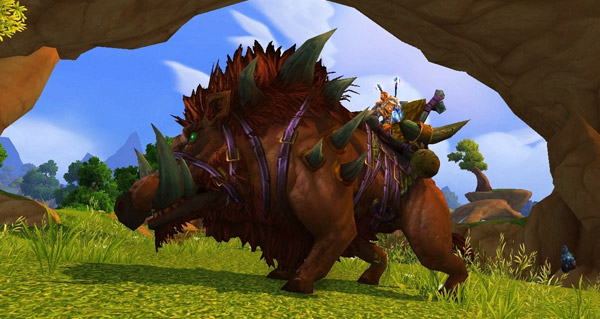 Tranchedos domestiqué - Monture World of Warcraft