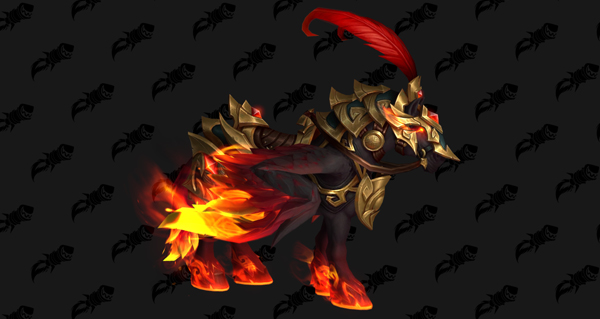 Vaillance ardente monture WoW The War Within