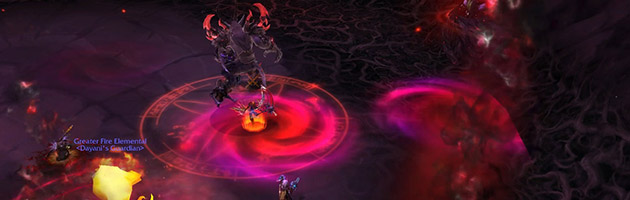 Vous devez placer l'ombre de Xavius dans les zones de dégâts