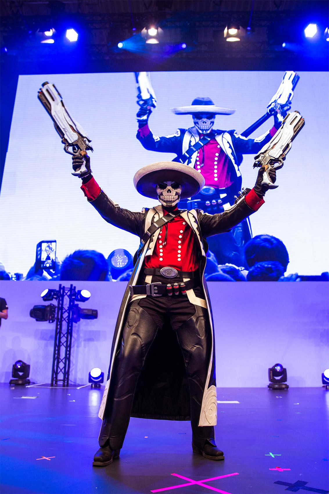 Reaper dans son costume mariachi