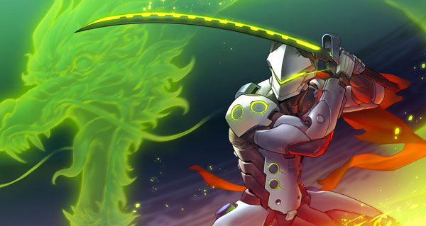 Nouveau héros genji et hanamura, premier champ de bataille Overwatch