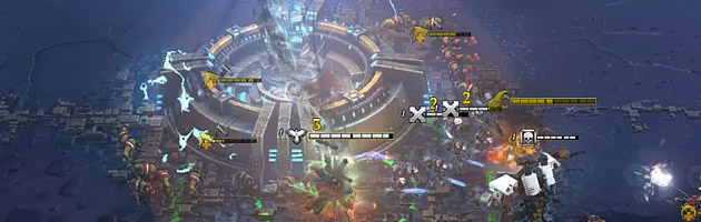 Dawn of War 3 intègre des éléments de gameplay des MOBA telles que le noyau de puissance