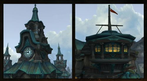 Image de Battle for Azeroth : galerie architecture navale de Kul Tiras