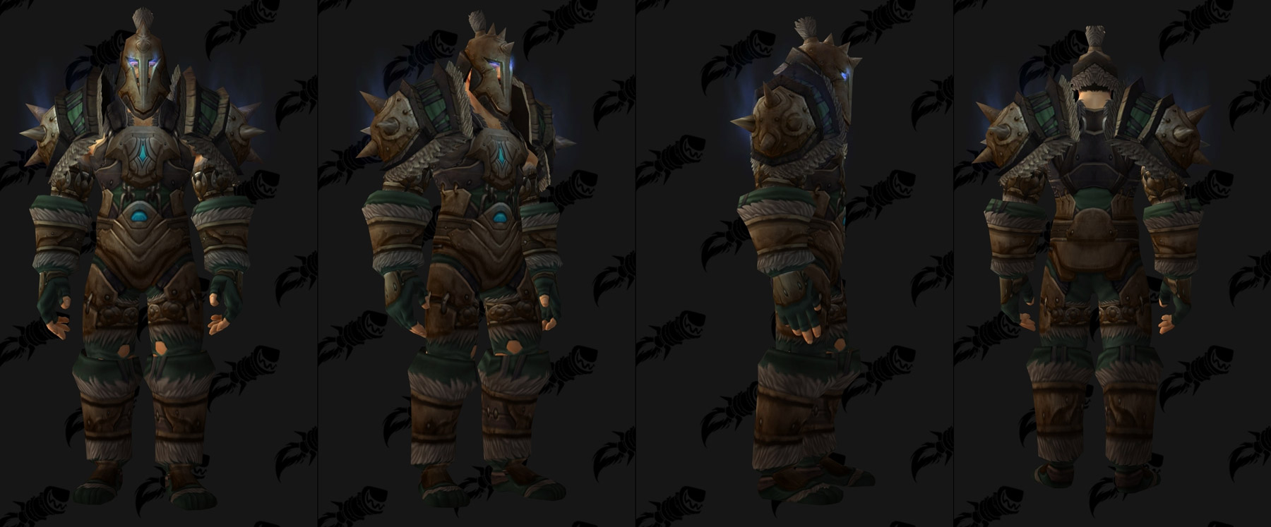 Ensemble: armure de la toundra ombrageuse  (Cuir) patch 7.3.5