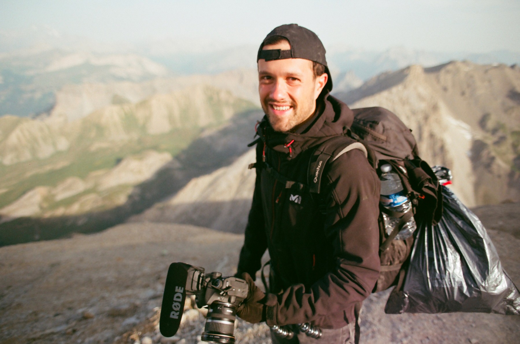 Florian Henn (Mamytwink) lors de la descente du chaberton