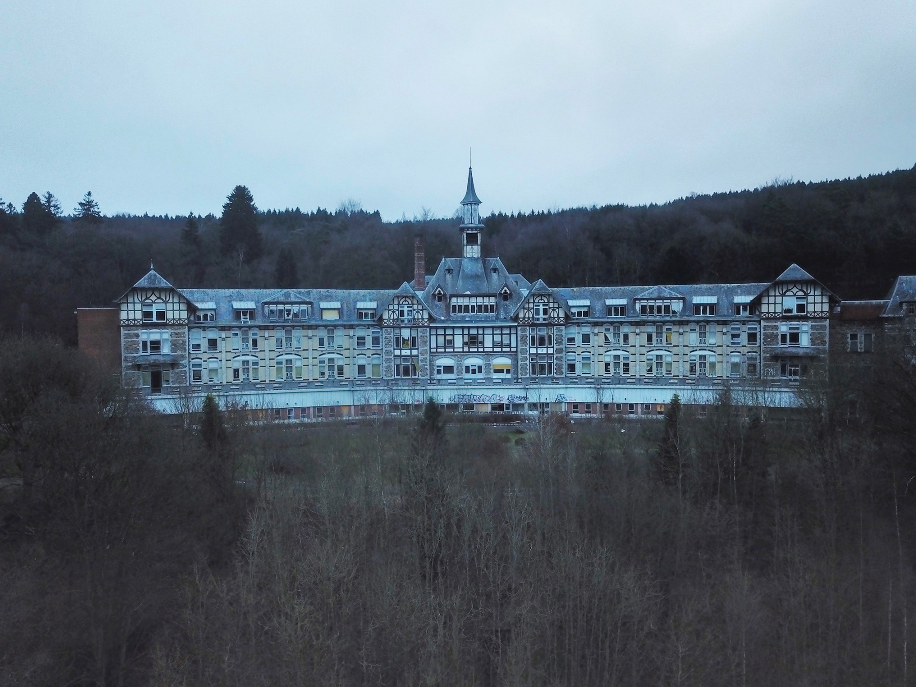 Sanatorium de 1900 abandonné