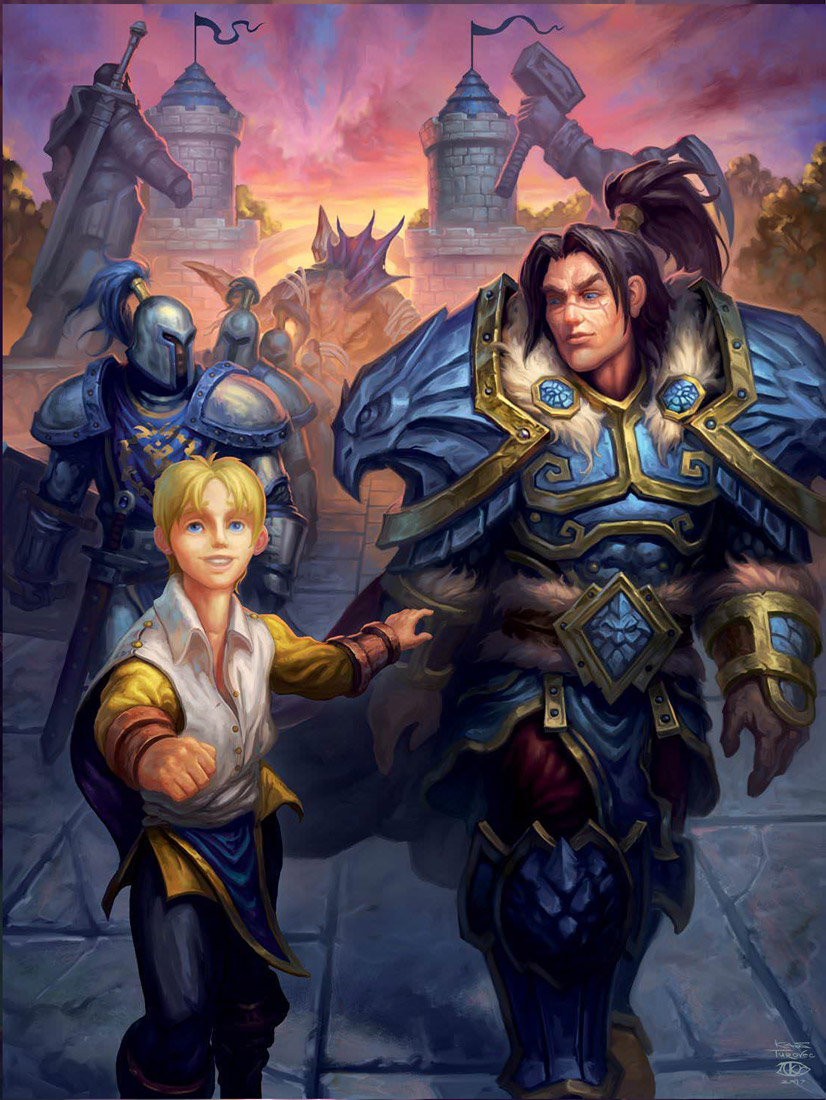 Prince Anduin et Varian Wrynn - Warcraft chronique volume 3