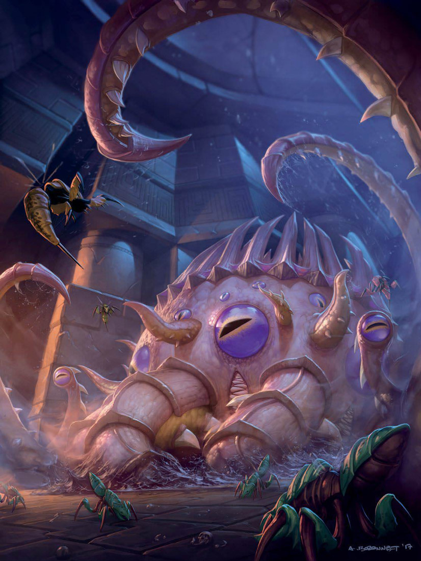 Artwork de C'thun -  Warcraft Chronique Volume 3