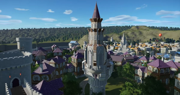 video de la capitale hurlevent dans planet coaster