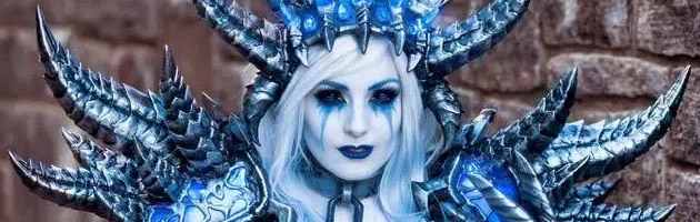 Cosplay Sindragosa, de World of Warcraft, par Jessica Nigri