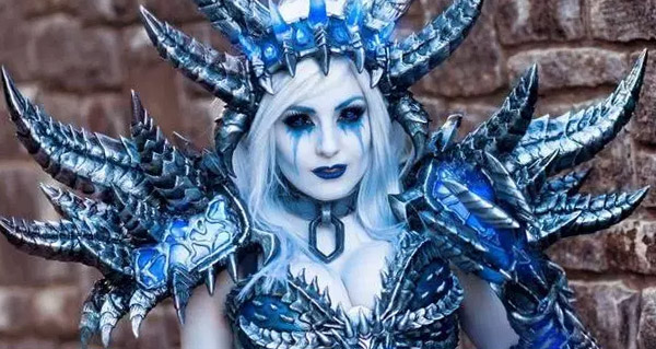 le superbe cosplay de sindragosa par jessica nigri