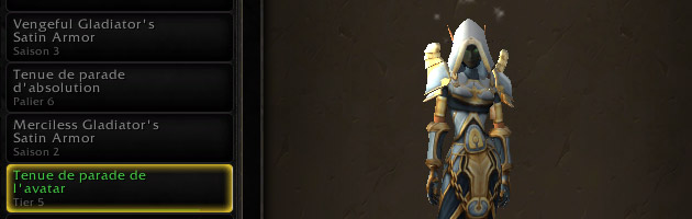 Au patch 7.2, vous pouvez facilement voir votre collection de sets