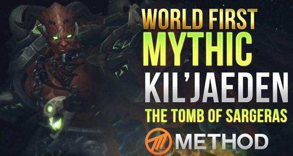 method vs kil'jaeden: le world first en video