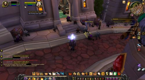 Image de Dalaran citoyens terrifiés