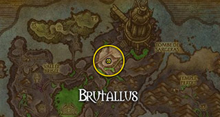 Brutallus a pris position devant la tombe de Sargeras