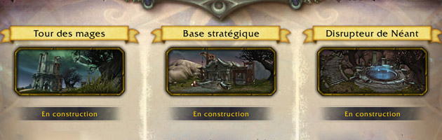 Interface de la table de contribution à la construction