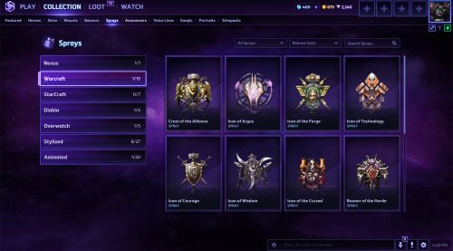 Image de Galerie des nouvelles récompenses heroes 2.0