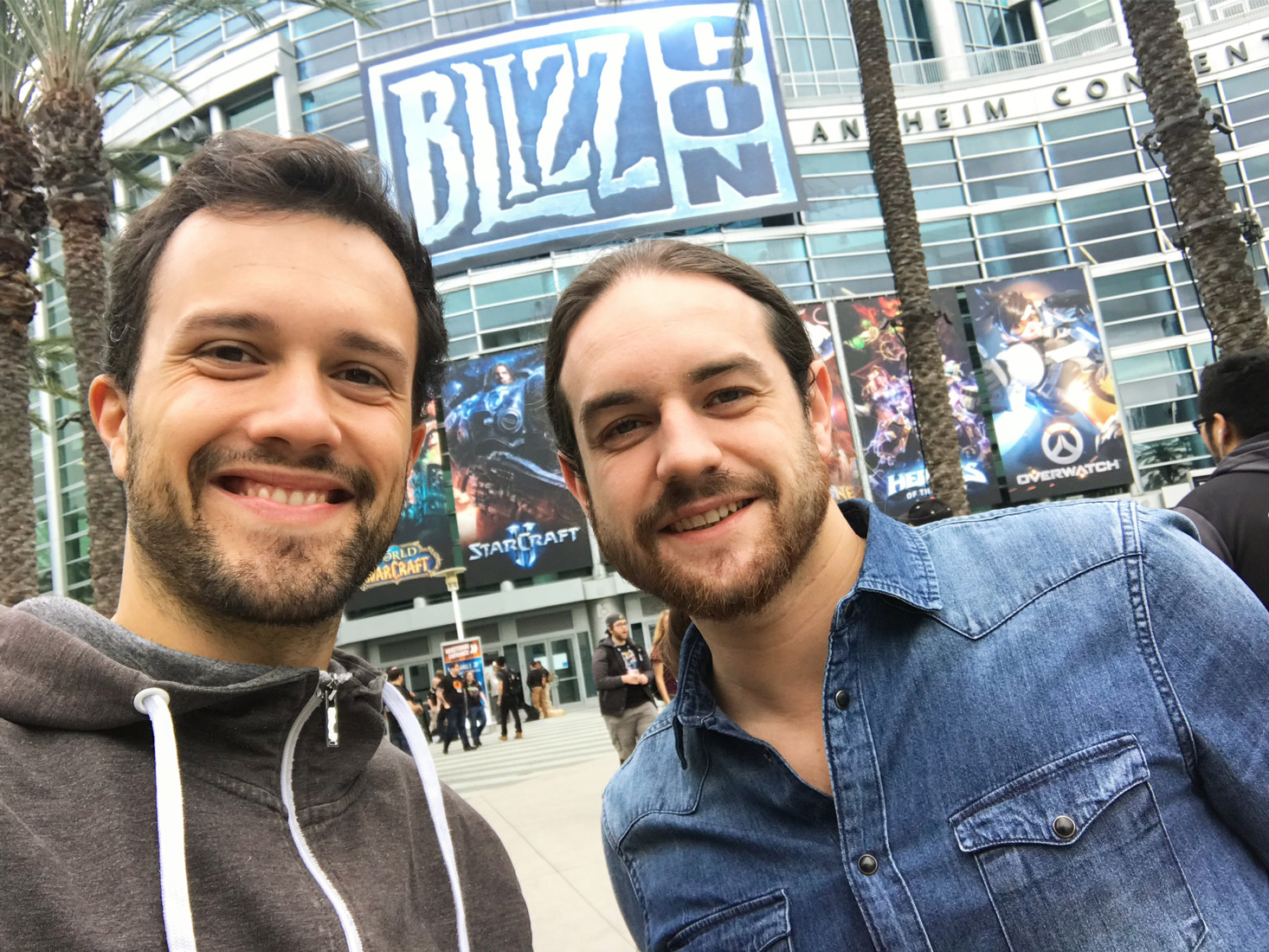 Mamytwink et Zecharia sont arrivés à la Blizzcon 2017