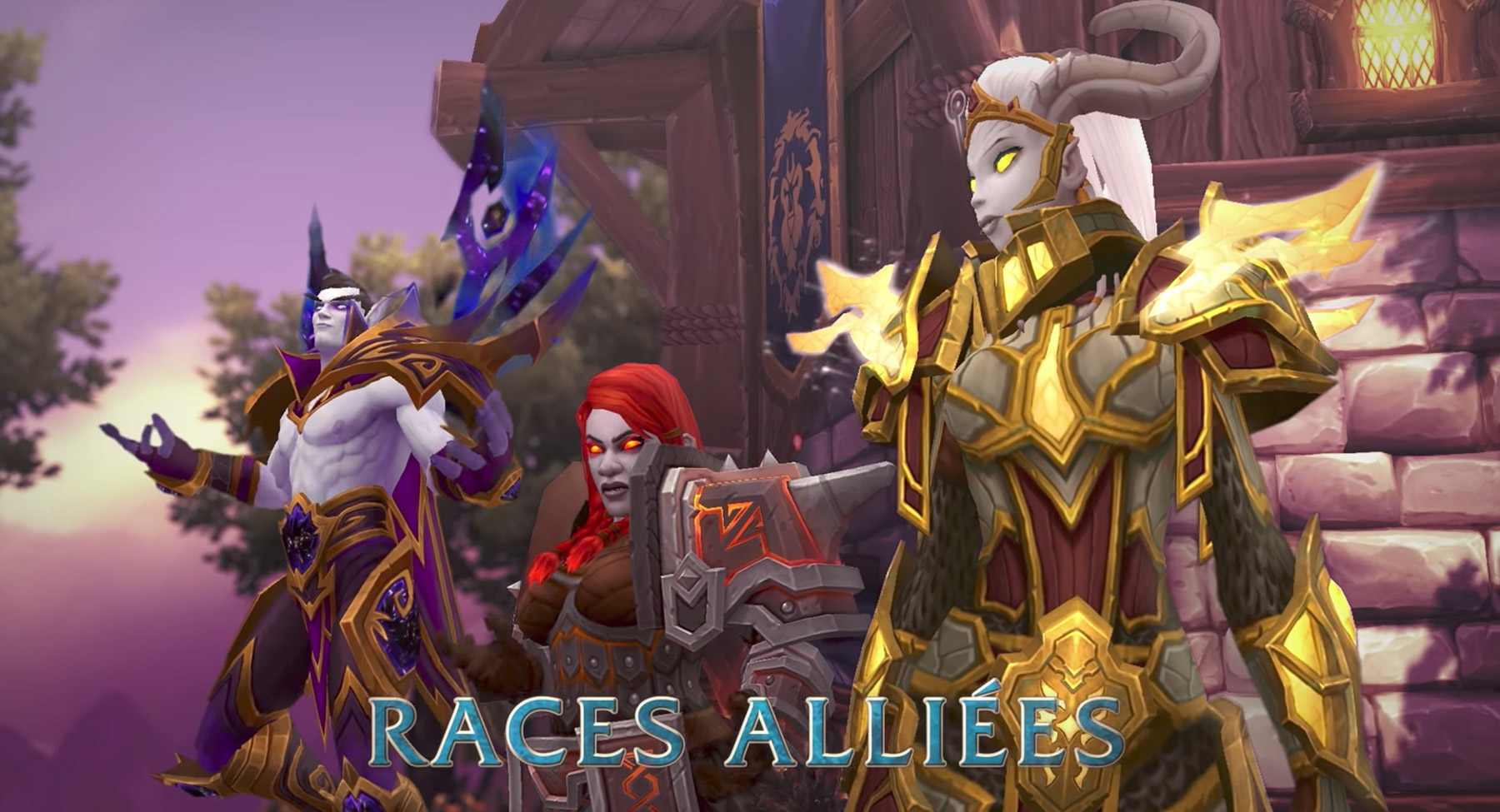 Les races secondaires rejoignant l'Alliance