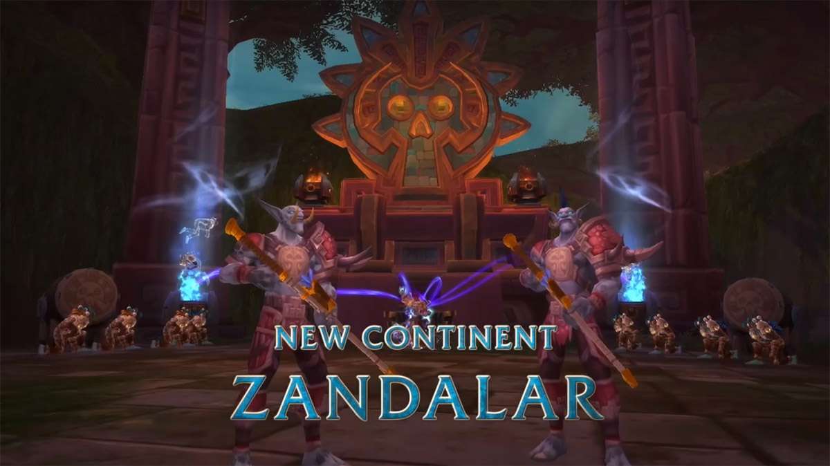 Zandalar est le continent de la horde