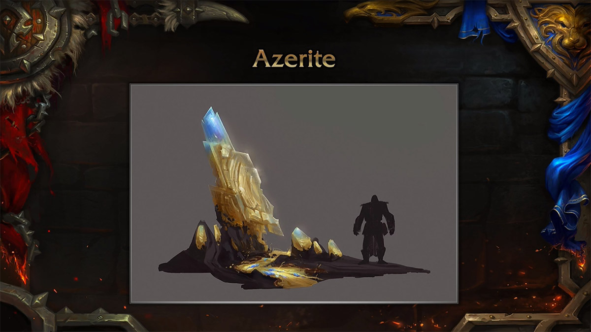 L'Azerite est la nouvelle ressource clé de Battle for Azeroth