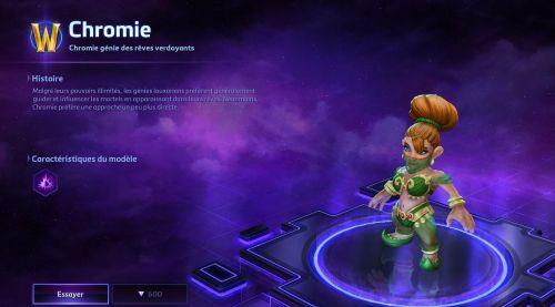 Image de Heroes of the Storm : coloris Chromie patch 29.0