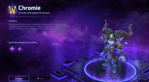 Image de Heroes of the Storm : coloris Chromie patch 29.0