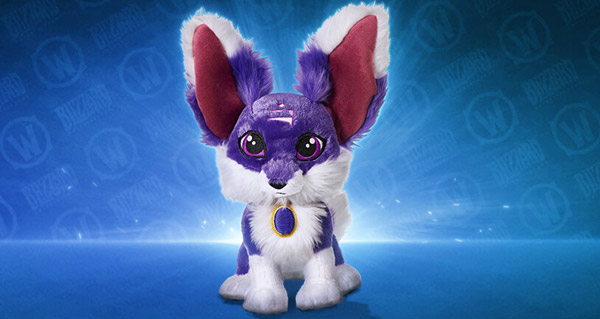 la peluche fennombre est disponible dans la boutique blizzard gear