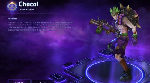 Image de Heroes of the Storm : Skins Chacal pyromane déjanté et déchu