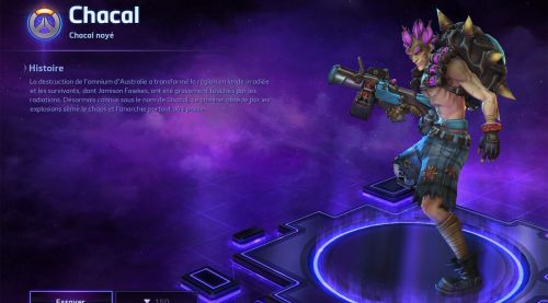 Image de Heroes of the Storm : Skins Chacal pyromane déjanté et déchu