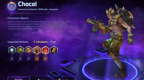 Image de Heroes of the Storm : Skins Chacal pyromane déjanté et déchu