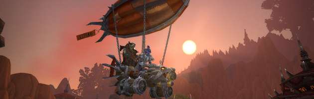 Monture Horde l'Intercepteur d'Orgrimmar obtenue grâce au billet virtuel Blizzcon 2017