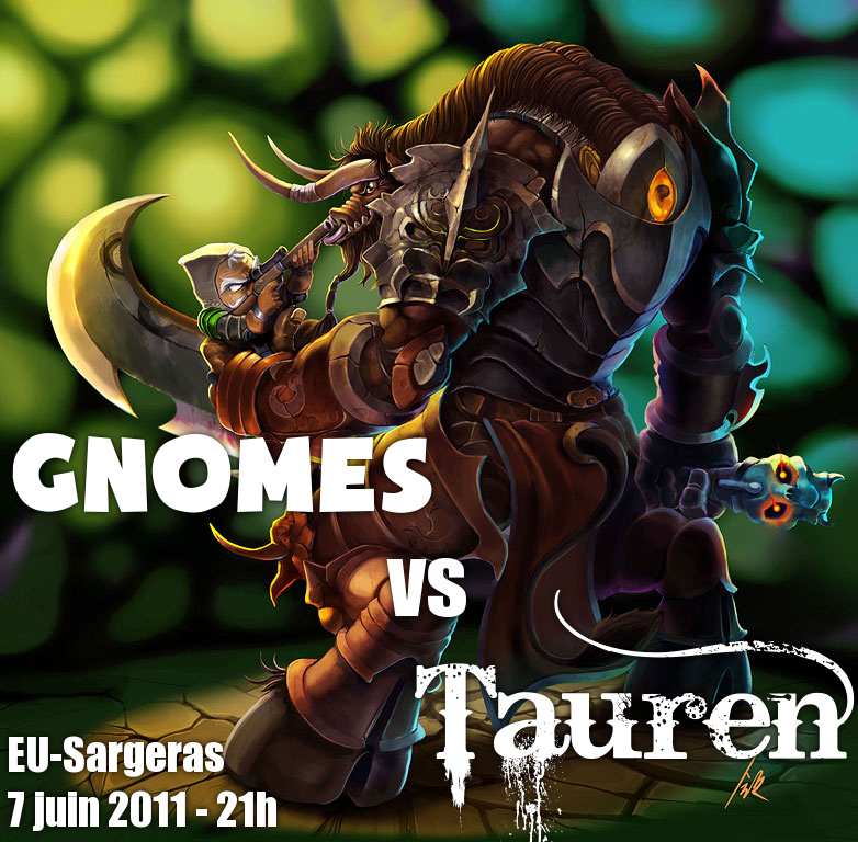 Combien de gnomes niveau 1 faut-il pour tuer un tauren niveau 85 ?