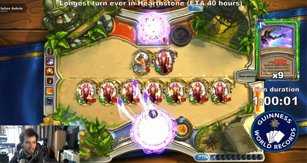 Live : le tour le plus long de l'histoire de Hearthstone