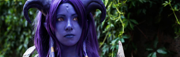 Cosplay Chasseur Draenei par Nami Heartilly