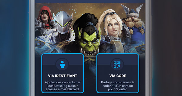 blizzard lance une nouvelle application pour rester en contact avec vos amis