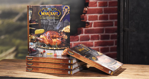 world of warcraft, le livre de cuisine officiel : 5 exemplaires a gagner