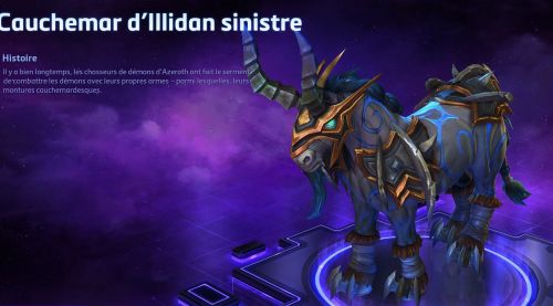 Image de Heroes of the Storm : Montures cauchemar d'Illidan patch 28