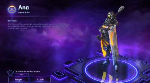 Image de Heroes of the Storm : Skins Ana patch 28