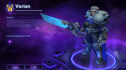 Image de Heroes of the Storm : Skins Varian patch 28