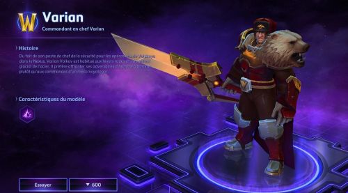 Image de Heroes of the Storm : Skins Varian patch 28