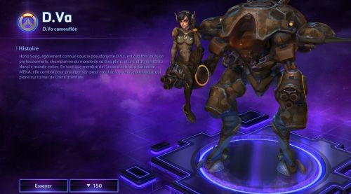 Image de Heroes of the Storm : Skins D.va patch 28