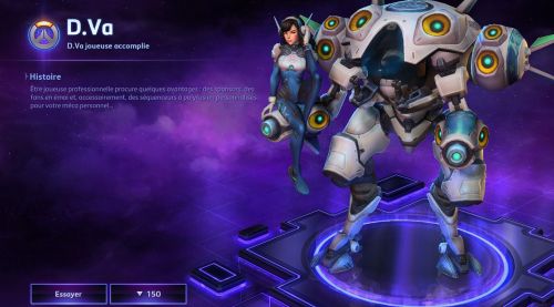 Image de Heroes of the Storm : Skins D.va patch 28